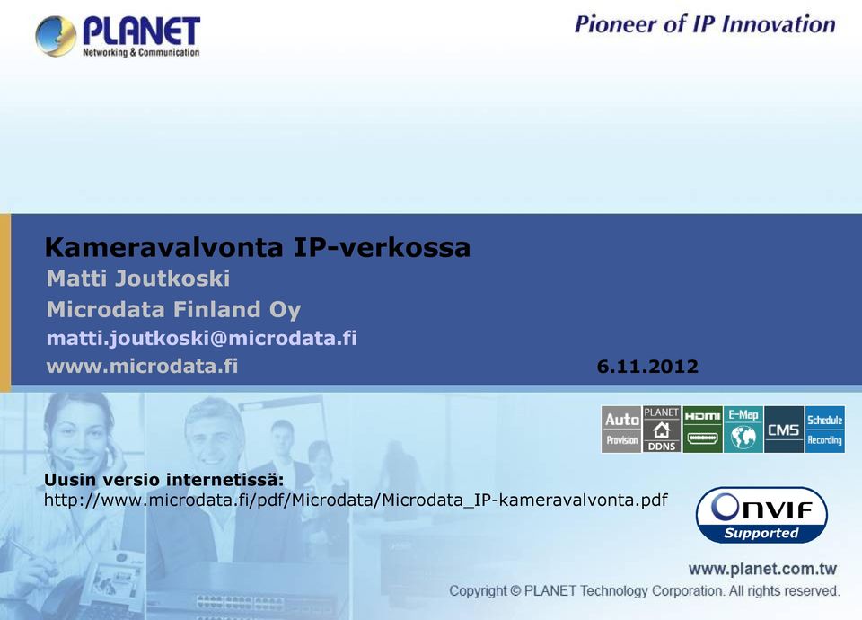 11.2012 Uusin versio internetissä: http://www.