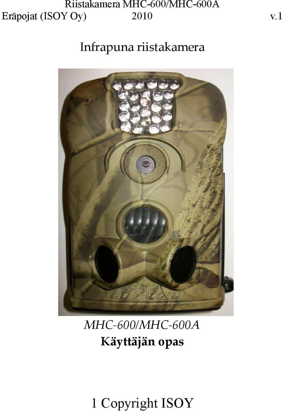 MHC-600/MHC-600A