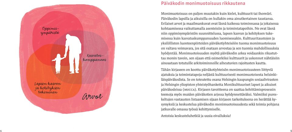 Erilaiset arvot ja maailmankuvat ovat läsnä kaikessa toiminnassa ja jokaisessa kohtaamisessa vaikuttamalla asenteisiin ja toimintatapoihin.