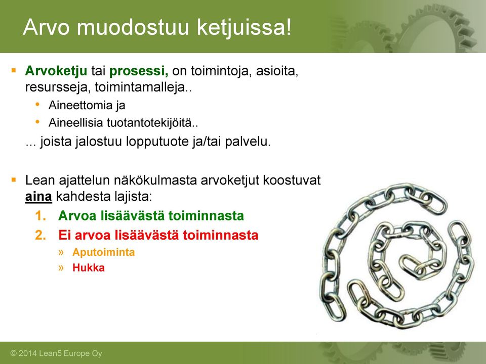 . Aineettomia ja Aineellisia tuotantotekijöitä.