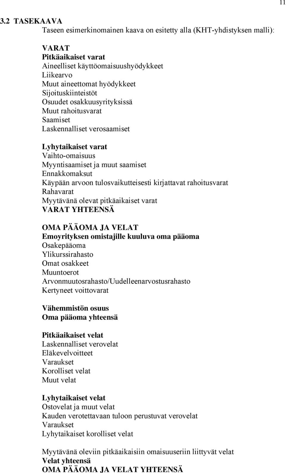 arvoon tulosvaikutteisesti kirjattavat rahoitusvarat Rahavarat Myytävänä olevat pitkäaikaiset varat VARAT YHTEENSÄ OMA PÄÄOMA JA VELAT Emoyrityksen omistajille kuuluva oma pääoma Osakepääoma