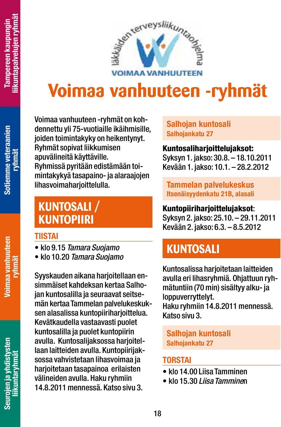 jakso: 10.1. 28.2.2012 lihasvoimaharjoittelulla.