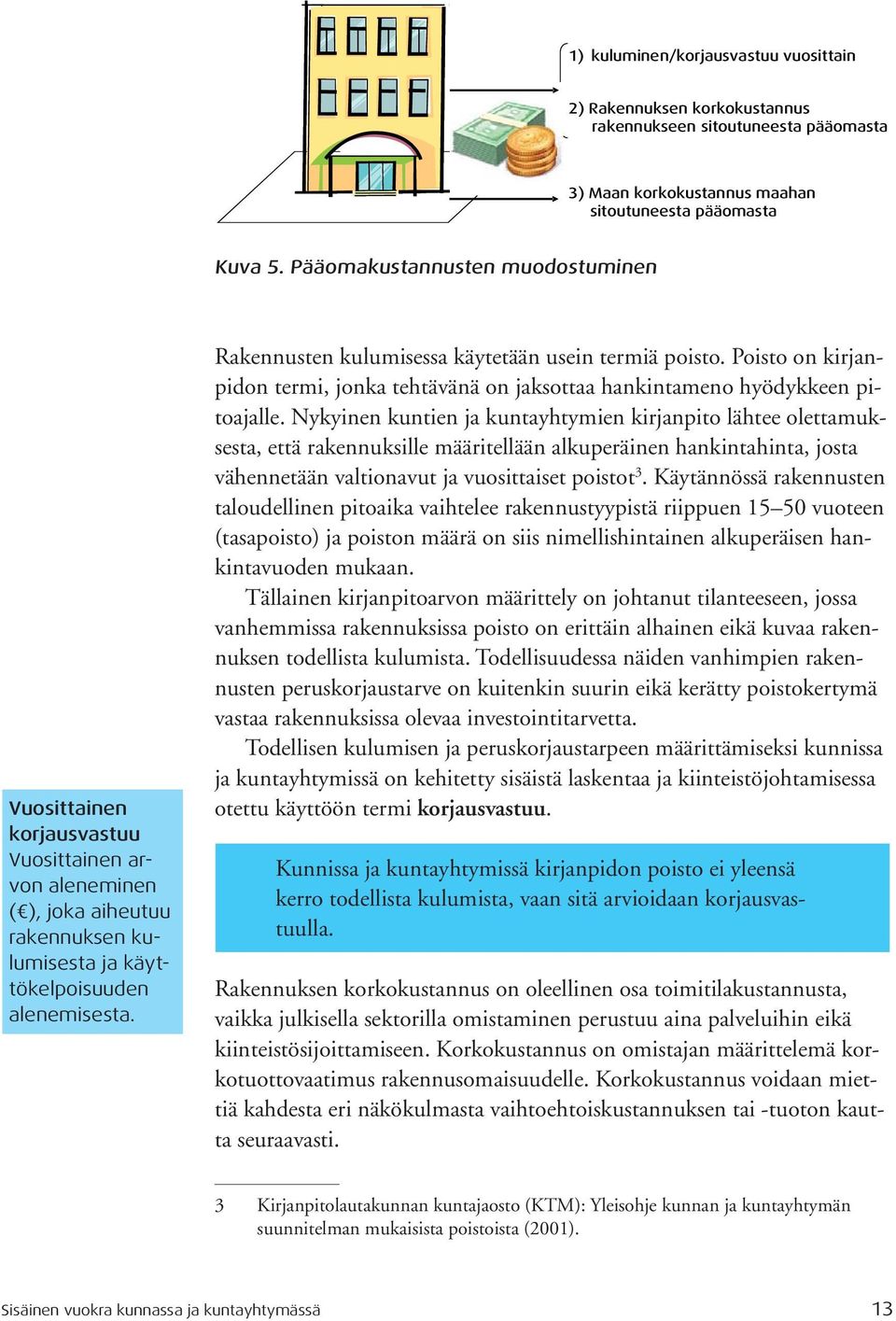 Rakennusten kulumisessa käytetään usein termiä poisto. Poisto on kirjanpidon termi, jonka tehtävänä on jaksottaa hankintameno hyödykkeen pitoajalle.