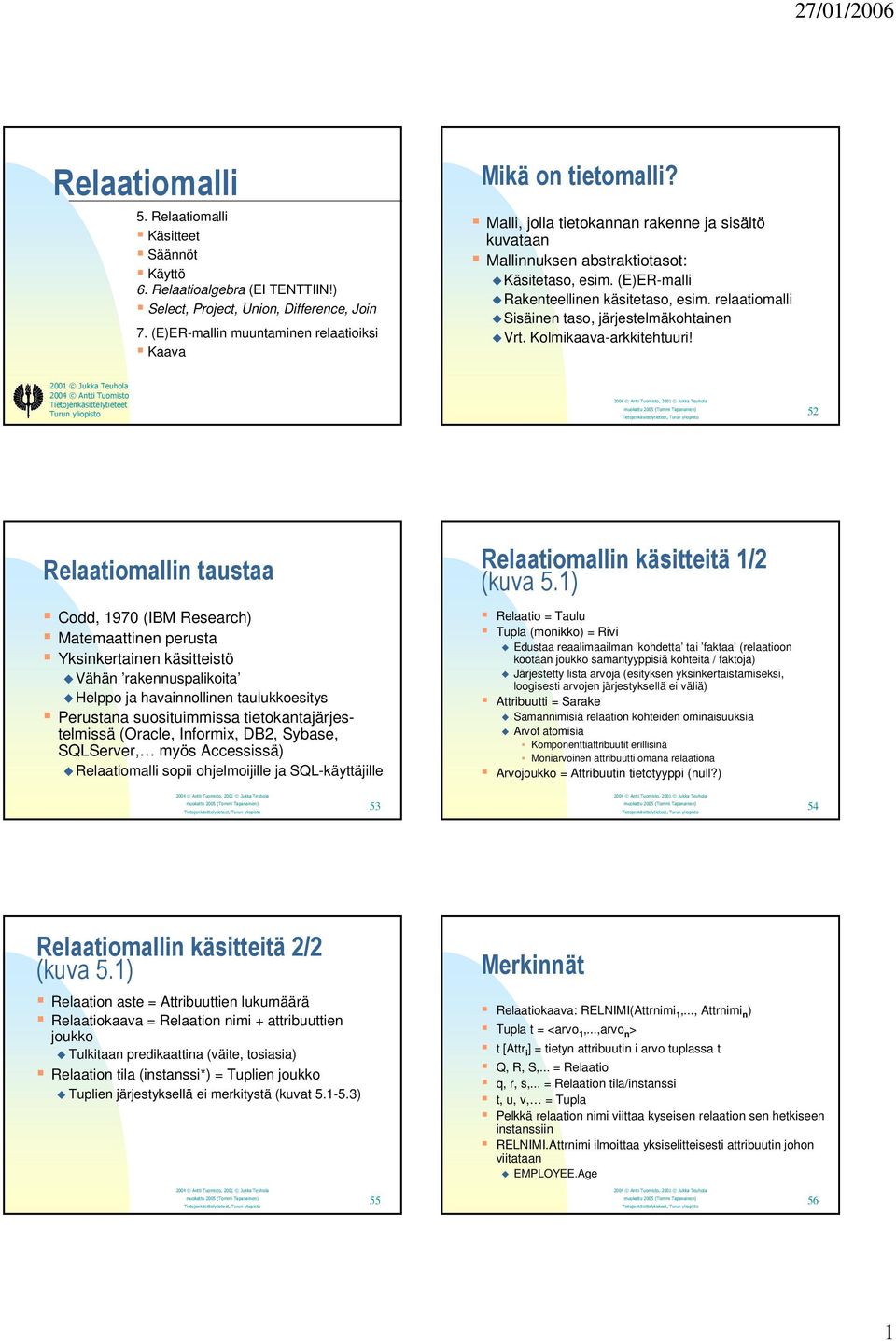 Kolmikaava-arkkitehtuuri!