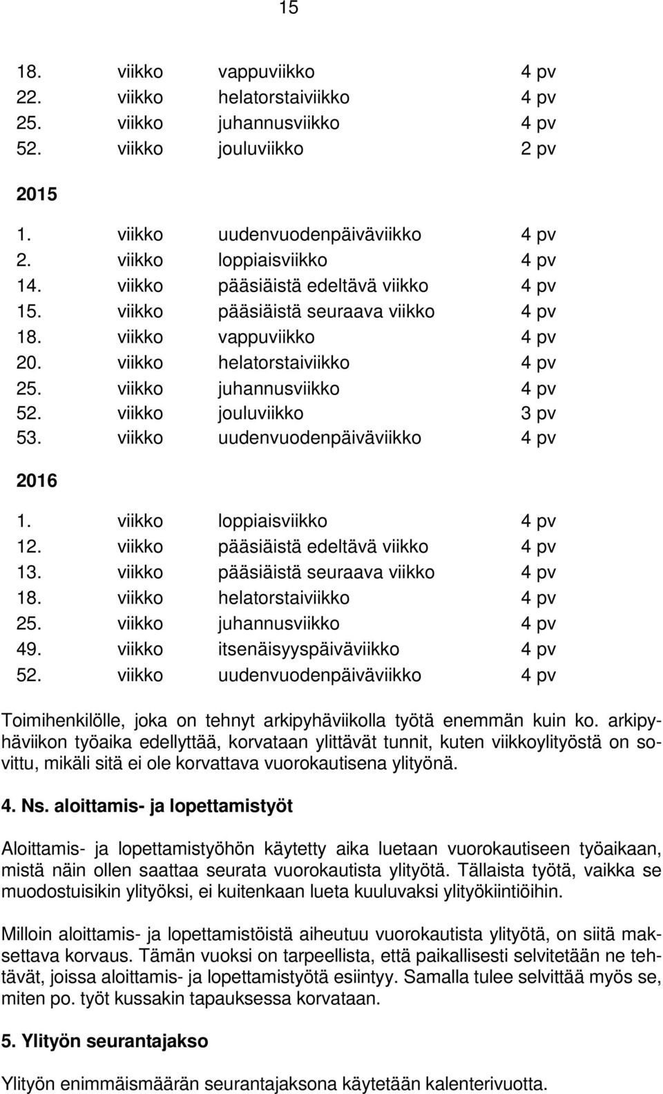 viikko jouluviikko 3 pv 53. viikko uudenvuodenpäiväviikko 4 pv 2016 1. viikko loppiaisviikko 4 pv 12. viikko pääsiäistä edeltävä viikko 4 pv 13. viikko pääsiäistä seuraava viikko 4 pv 18.