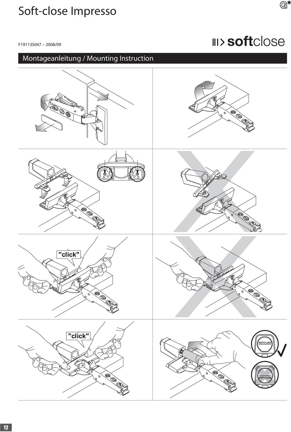 Instruction softclose SOFT-CLOSE