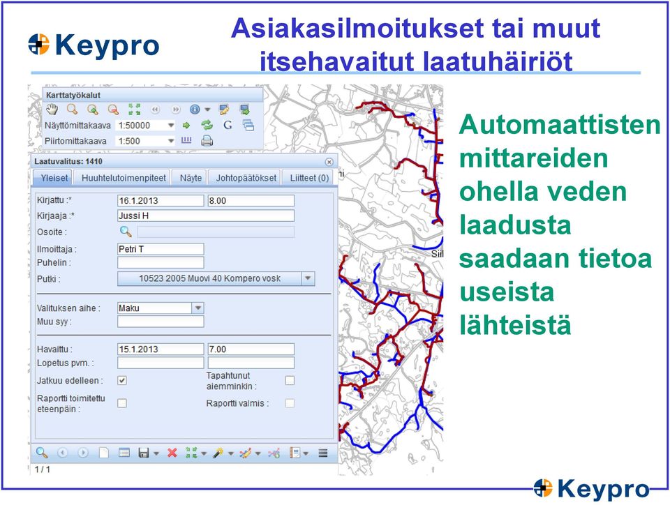 Automaattisten mittareiden ohella