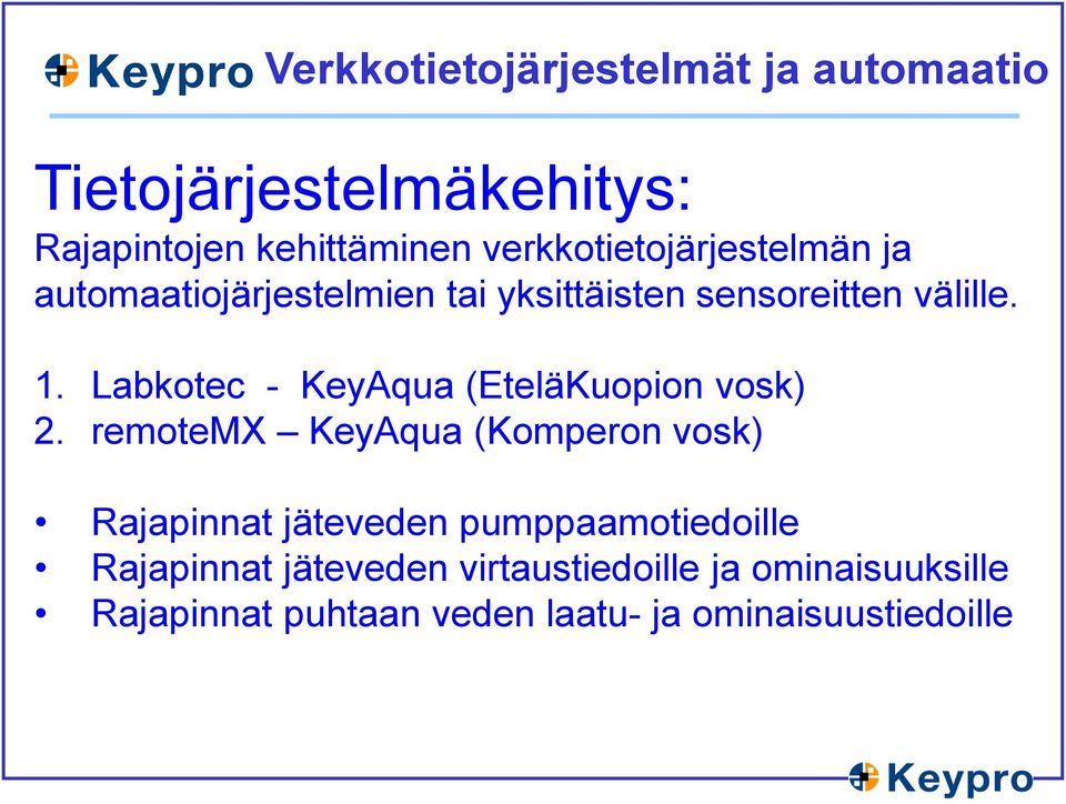 Labkotec - KeyAqua (EteläKuopion vosk) 2.