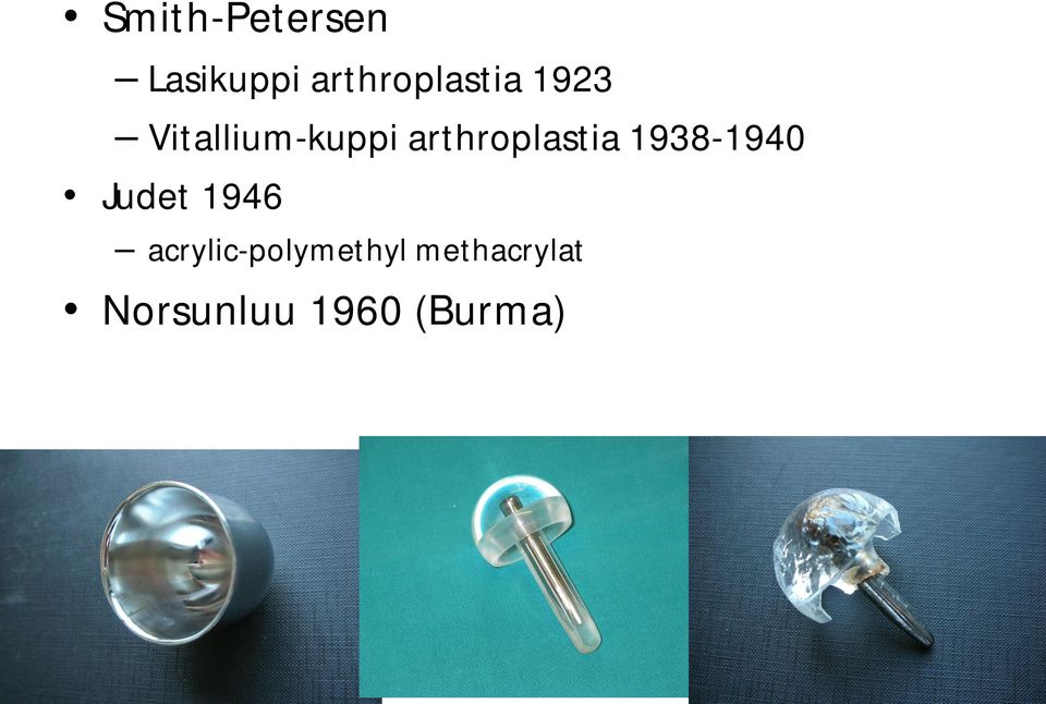 arthroplastia 1938-1940 Judet 1946