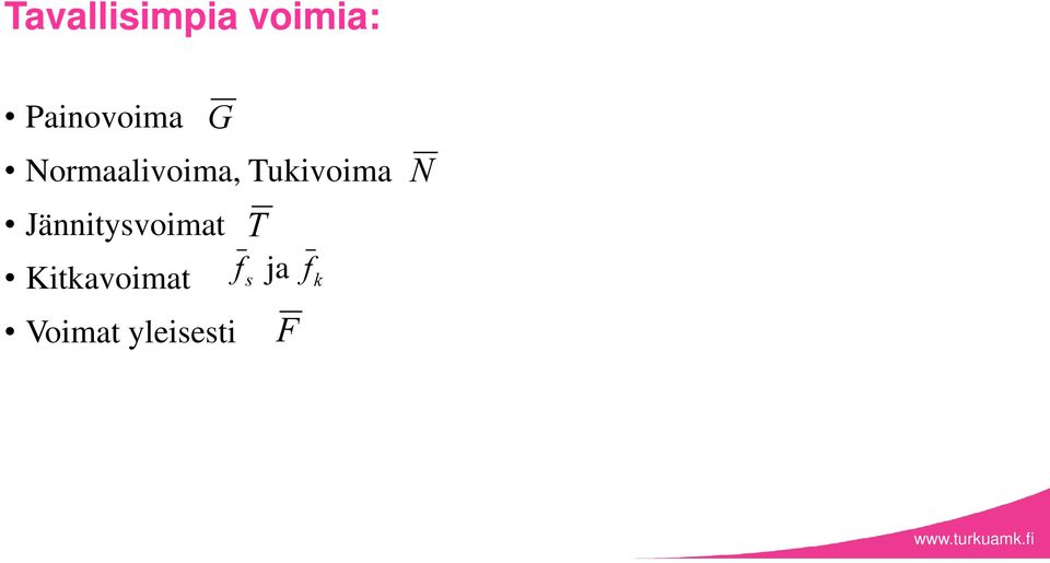 Tukivoima Jännitysvoimat