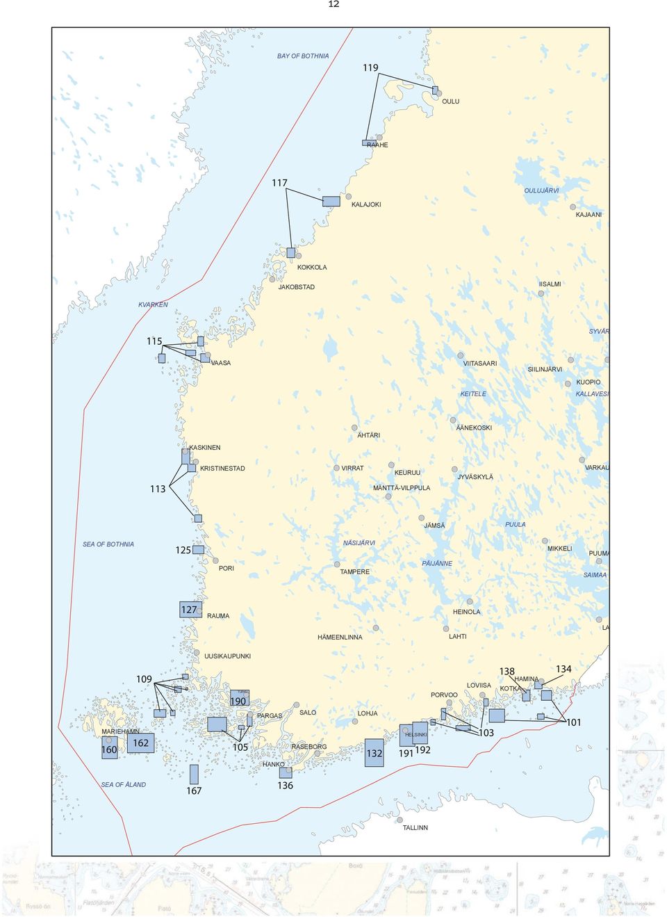 VIITASAARI SIILINJÄRVI UUSIKAUPUNKI KRISTINESTAD LAPPEENRANTA MÄNTTÄ-VILPPULA HÄMEENLINNA VIRRAT PUULA SYVÄRI SAIMAA KVARKEN KEITELE