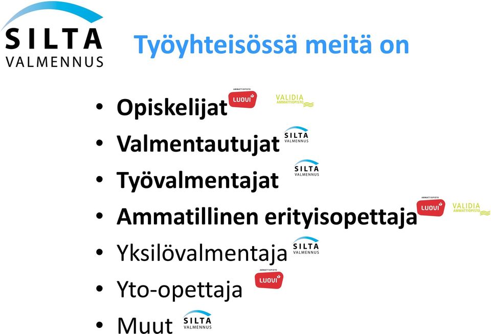Työvalmentajat Ammatillinen