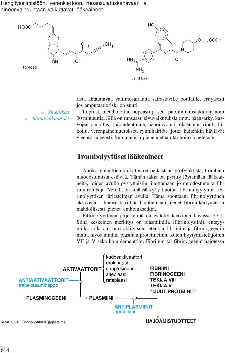 päänsärky, kasvojen punoitus, sairaudentunne, pahoinvointi, oksentelu, ripuli, hikoilu, verenpaineuutokset, rytihäiriöt), jotka kuitenkin häviävät yleensä nopeasti, kun annosta pienennetään tai hoito