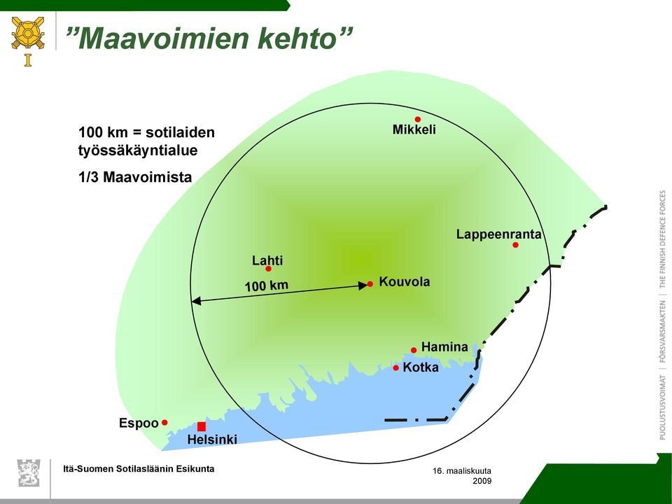 Mikkeli 1/3 Maavoimista