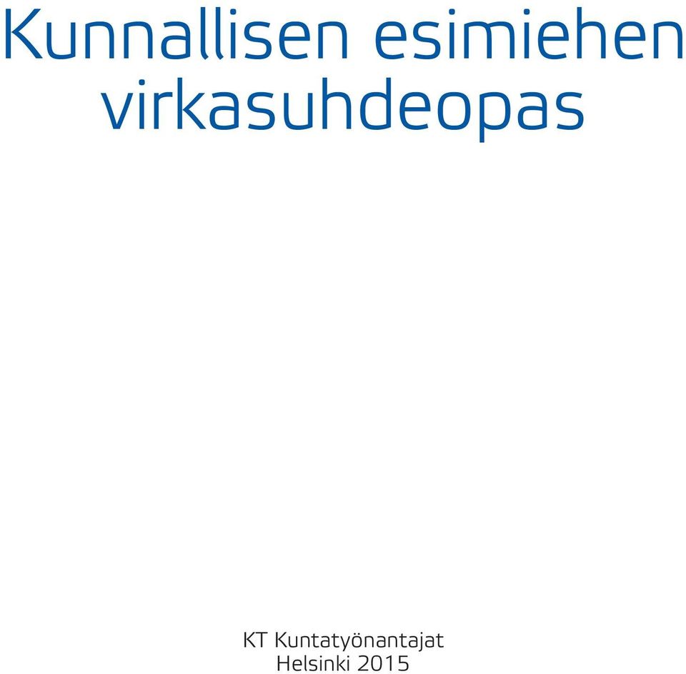 virkasuhdeopas KT