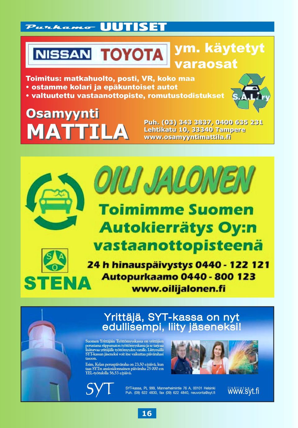 www.osamyyntimattila.fi MATTILA ym.