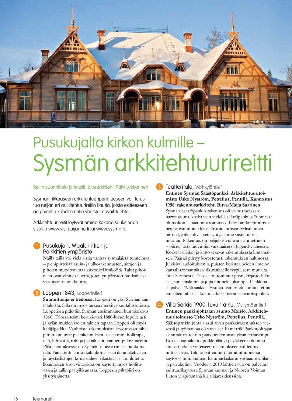tai www.sysma.fi.