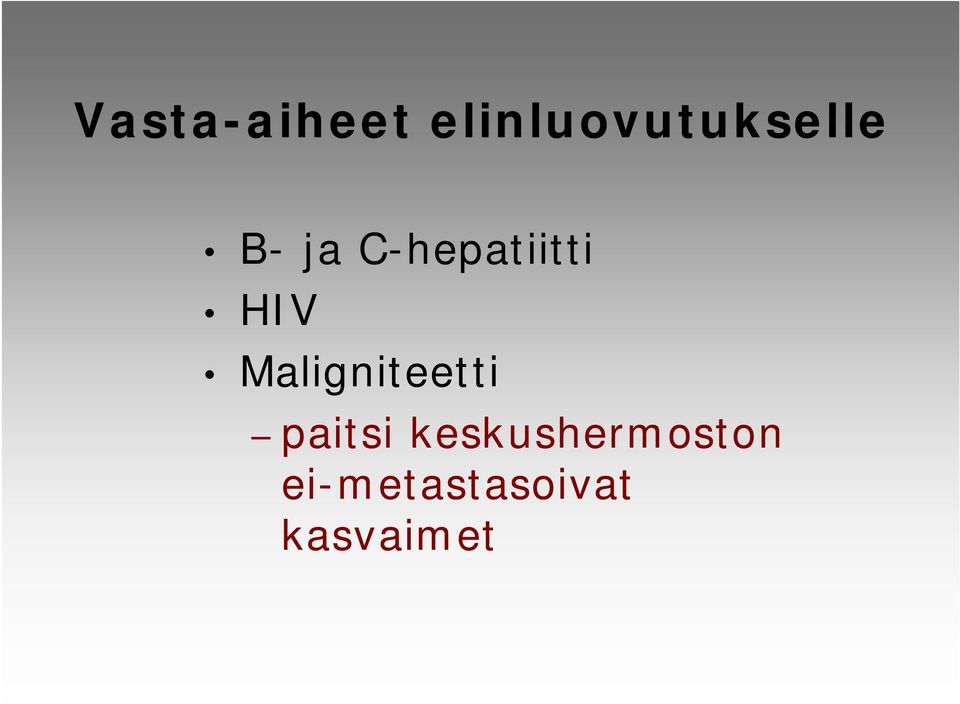 C-hepatiitti HIV