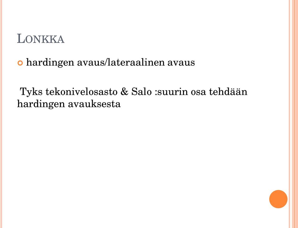 Tyks tekonivelosasto & Salo