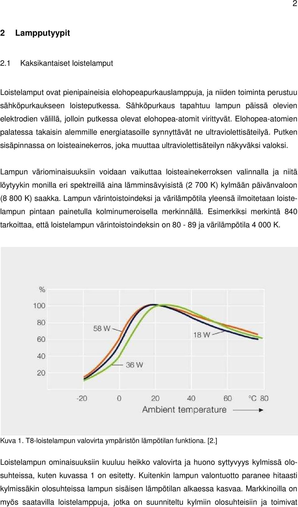 Elohopea-atomien palatessa takaisin alemmille energiatasoille synnyttävät ne ultraviolettisäteilyä. Putken sisäpinnassa on loisteainekerros, joka muuttaa ultraviolettisäteilyn näkyväksi valoksi.