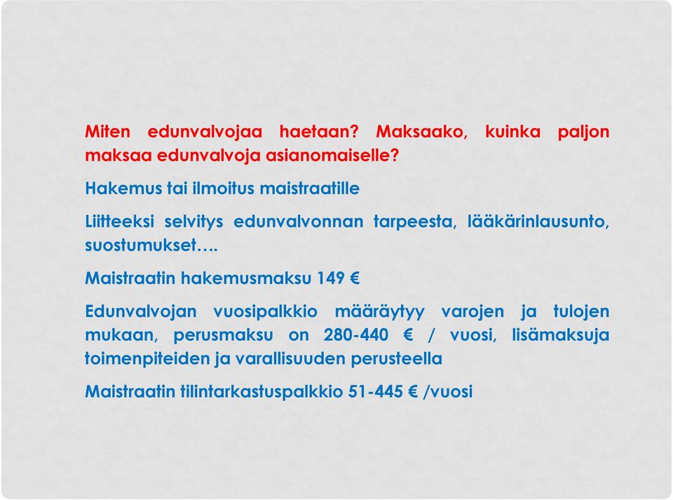 suostumukset.