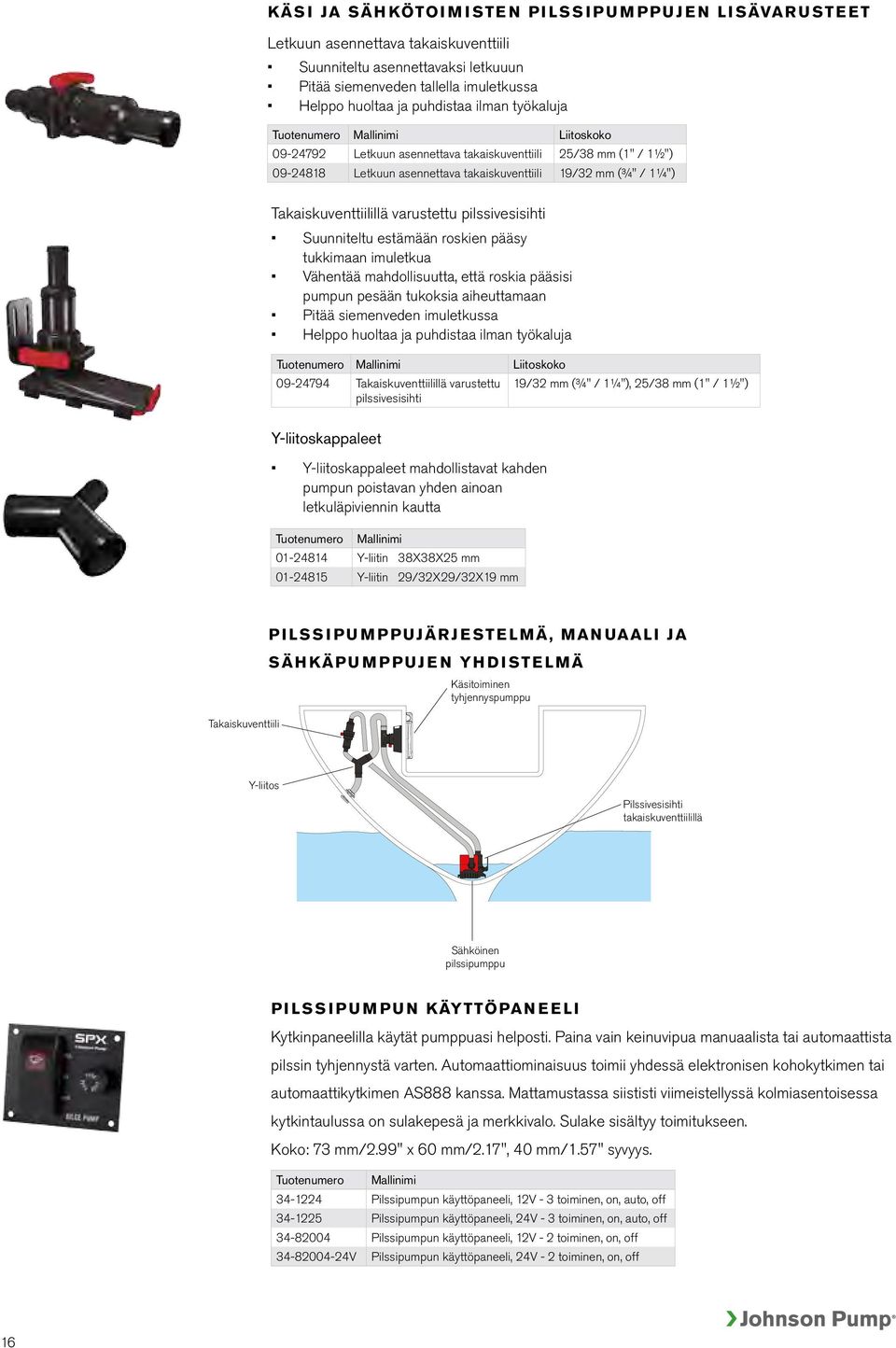 pilssivesisihti Suunniteltu estämään roskien pääsy tukkimaan imuletkua Vähentää mahdollisuutta, että roskia pääsisi pumpun pesään tukoksia aiheuttamaan Pitää siemenveden imuletkussa Helppo huoltaa ja