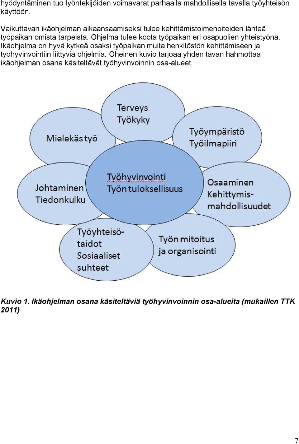 Ohjelma tulee koota työpaikan eri osapuolien yhteistyönä.