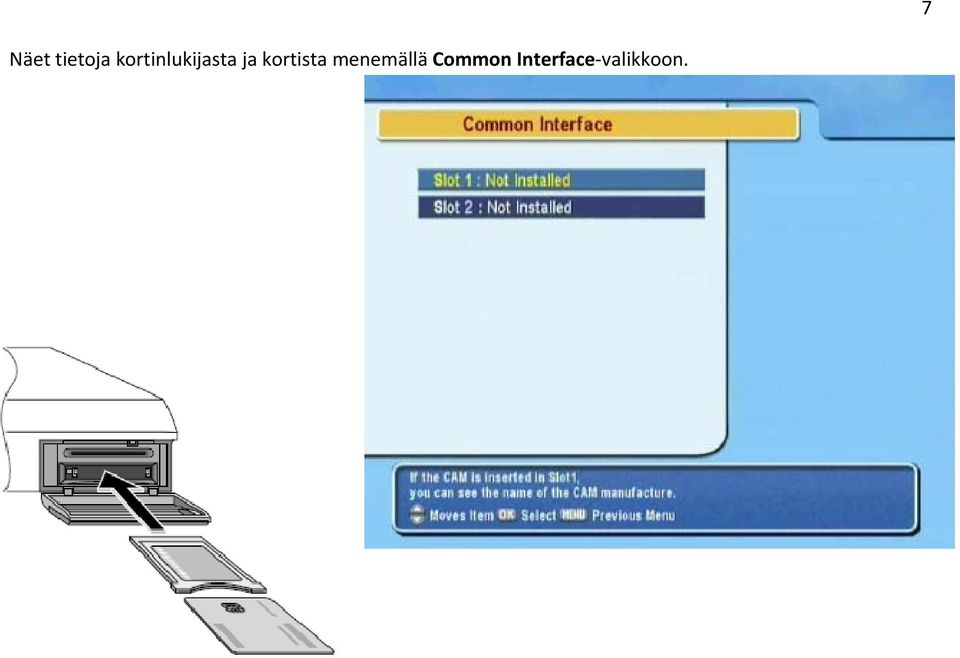 kortista menemällä