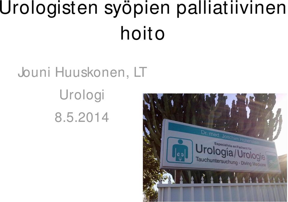hoito Jouni