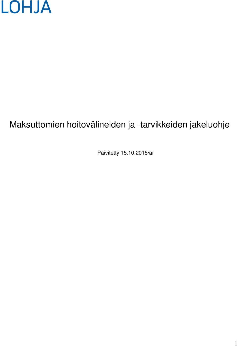 -tarvikkeiden