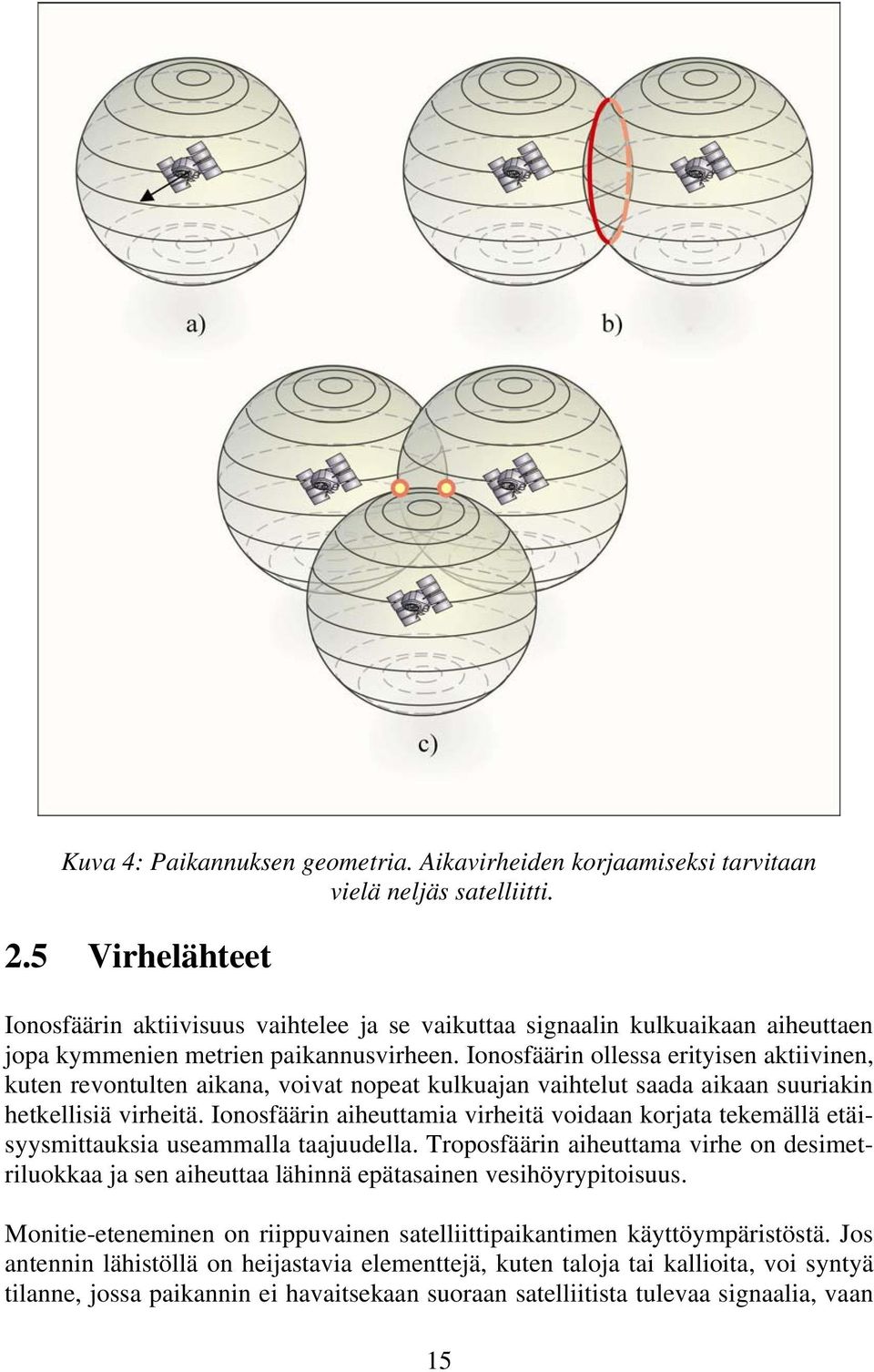 Ionosfäärin ollessa erityisen aktiivinen, kuten revontulten aikana, voivat nopeat kulkuajan vaihtelut saada aikaan suuriakin hetkellisiä virheitä.