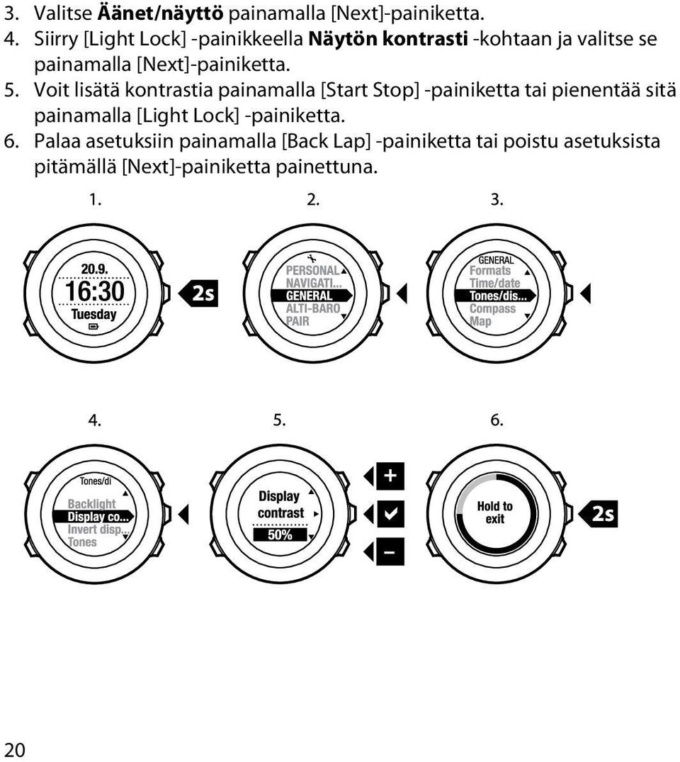 [Next]-painiketta. 5.