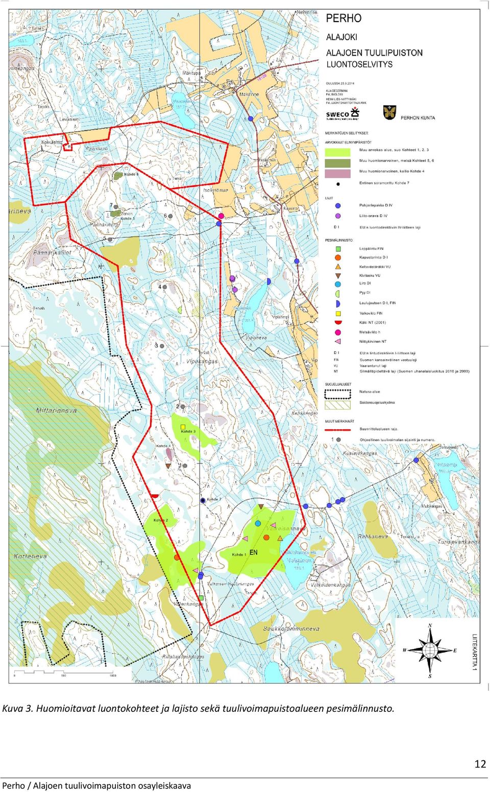 luontokohteet ja