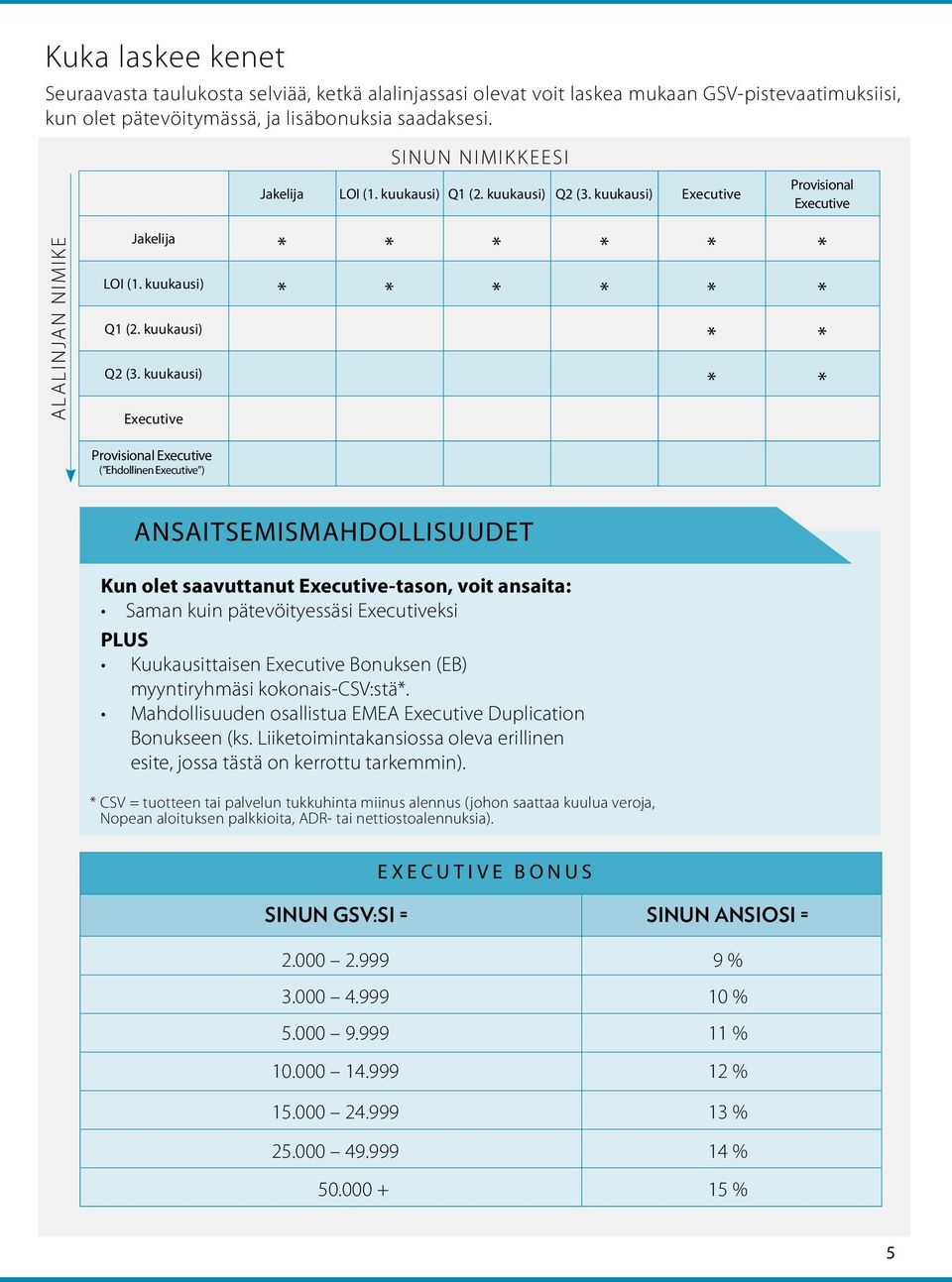 kuukausi) Executive Provisional Executive ALALINJAN NIMIKE Jakelija LOI (1. kuukausi) Q1 (2. kuukausi) Q2 (3.