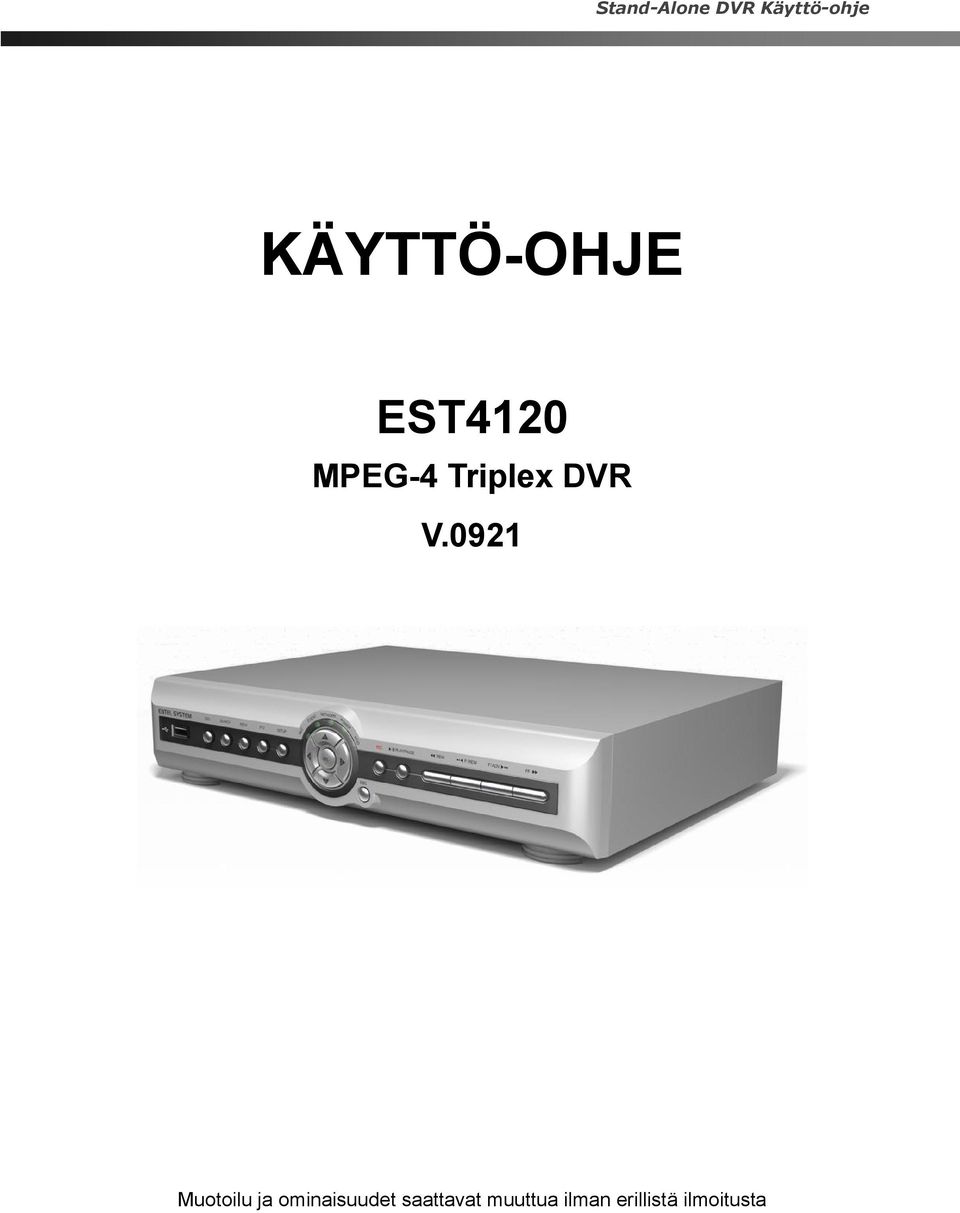 DVR V.