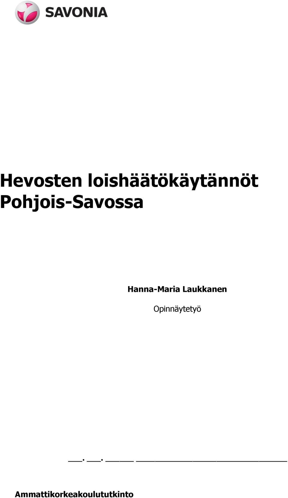 Pohjois-Savossa