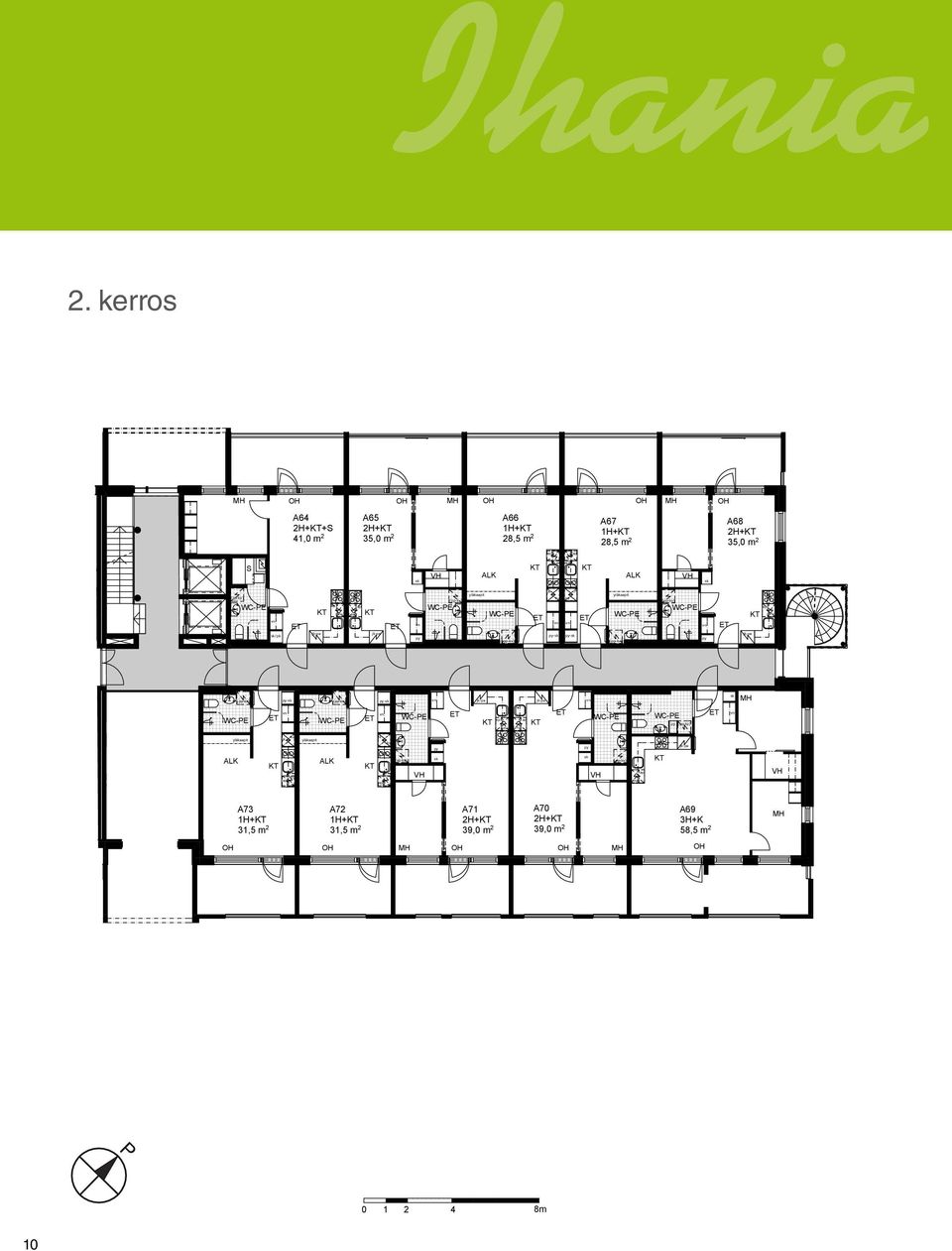 1H+ /pk A67 1H+ A68 2H+ 35,0 m 2 yläkait - - yläkait (p S - - yläkait yläkait yläkait yläkait /pk - -