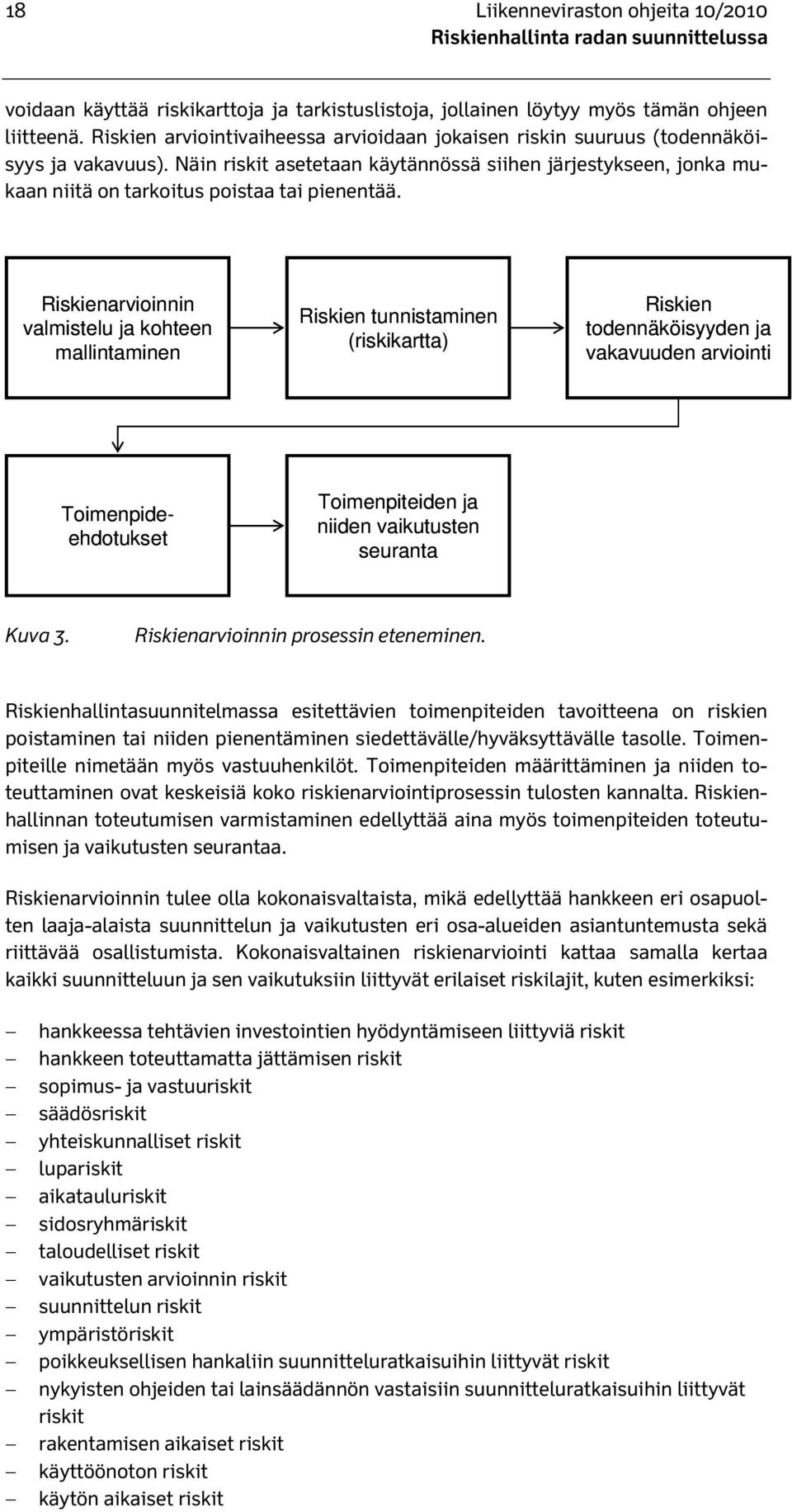 Näin riskit asetetaan käytännössä siihen järjestykseen, jonka mukaan niitä on tarkoitus poistaa tai pienentää.