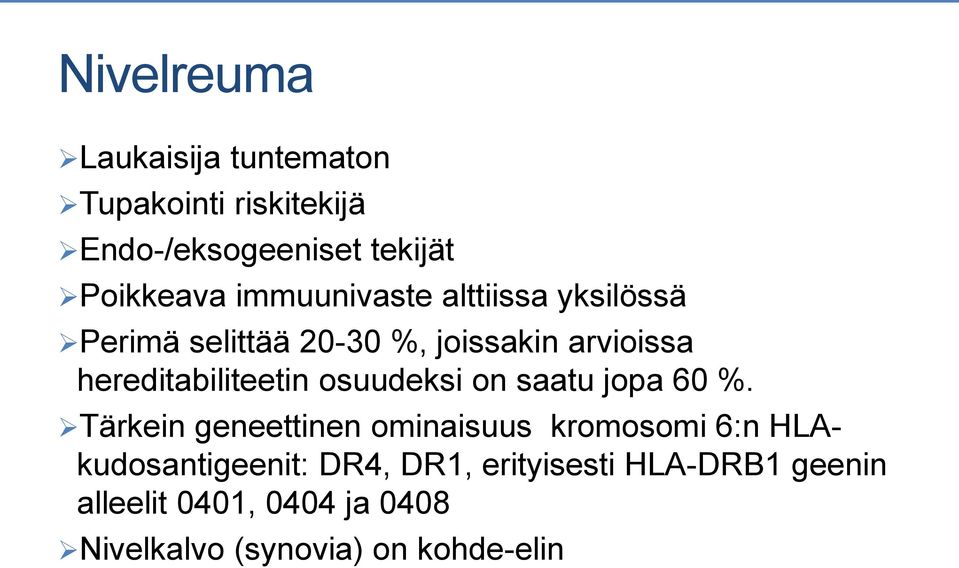 osuudeksi on saatu jopa 60 %.