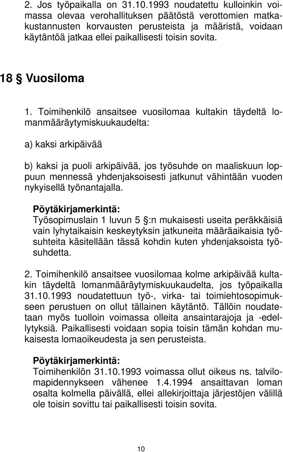 18 Vuosiloma 1.