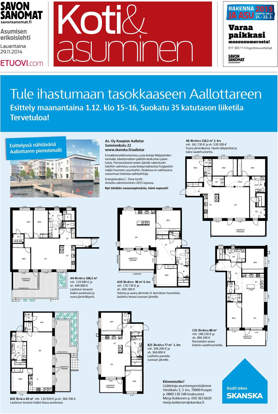 017 303 111/myyntineuvottelijat maanantaina 1.12.