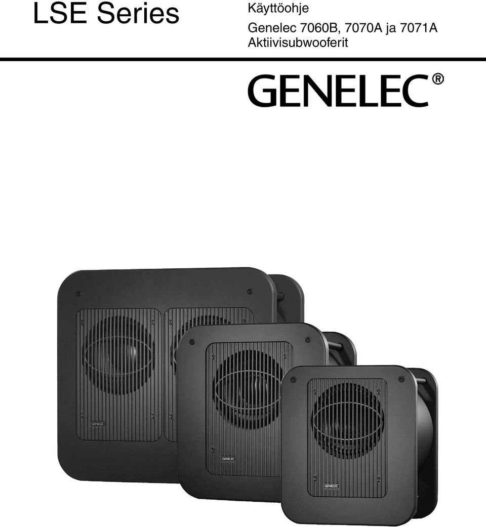 Genelec 7060B,