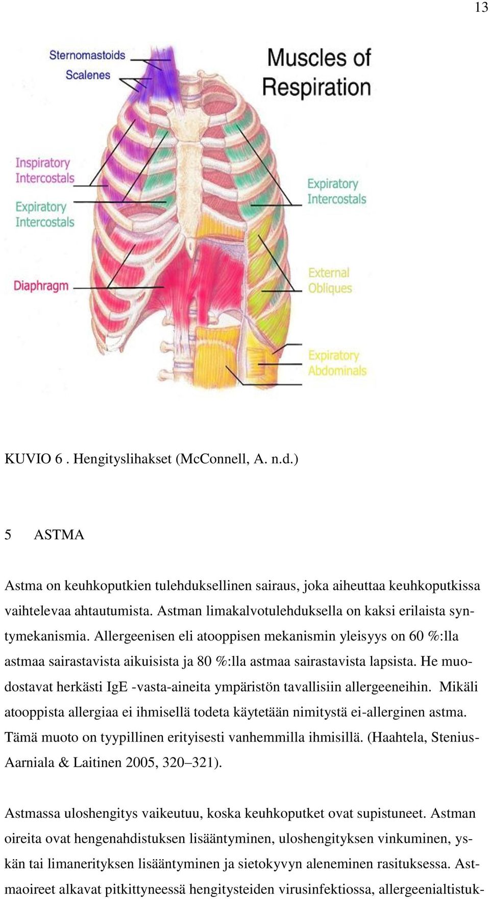 Allergeenisen eli atooppisen mekanismin yleisyys on 60 %:lla astmaa sairastavista aikuisista ja 80 %:lla astmaa sairastavista lapsista.