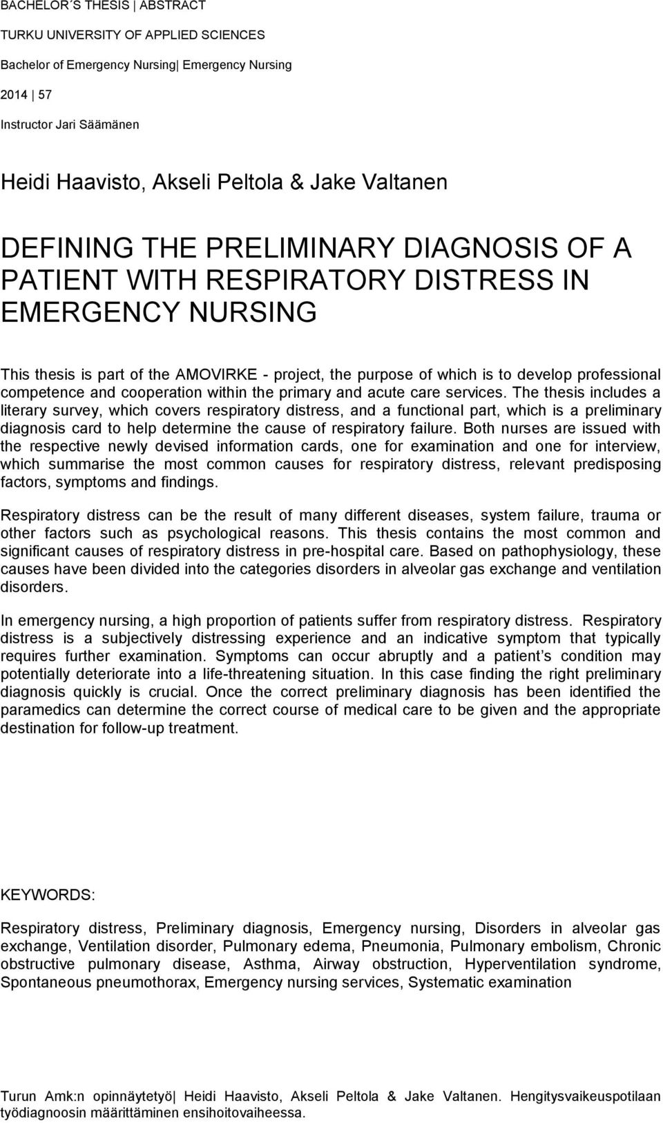 competence and cooperation within the primary and acute care services.