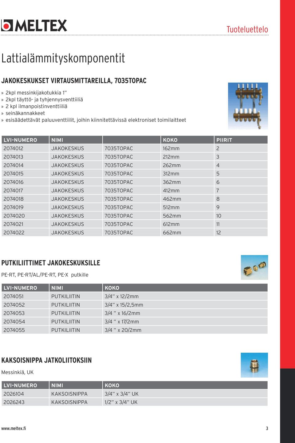 4 2074015 JAKOKESKUS 7035TOPAC 312mm 5 2074016 JAKOKESKUS 7035TOPAC 362mm 6 2074017 JAKOKESKUS 7035TOPAC 412mm 7 2074018 JAKOKESKUS 7035TOPAC 462mm 8 2074019 JAKOKESKUS 7035TOPAC 512mm 9 2074020