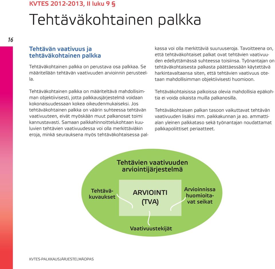 Tehtäväkohtainen palkka on määriteltävä mahdollisimman objektiivisesti, jotta palkkausjärjestelmä voidaan kokonaisuudessaan kokea oikeudenmukaiseksi.