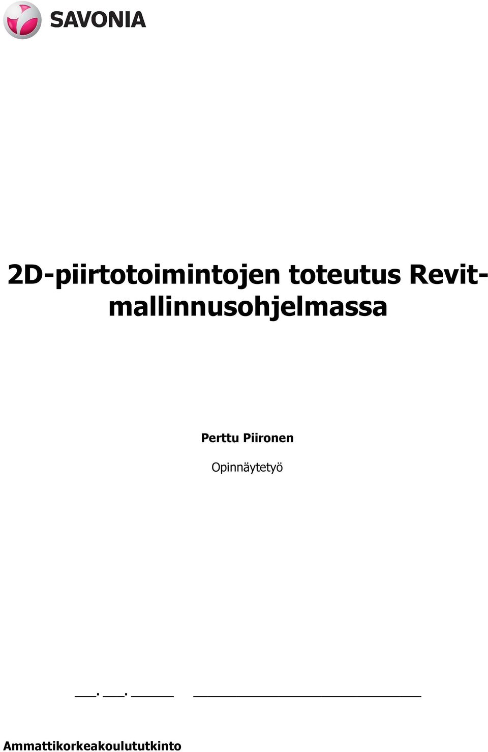 Revitmallinnusohjelmassa