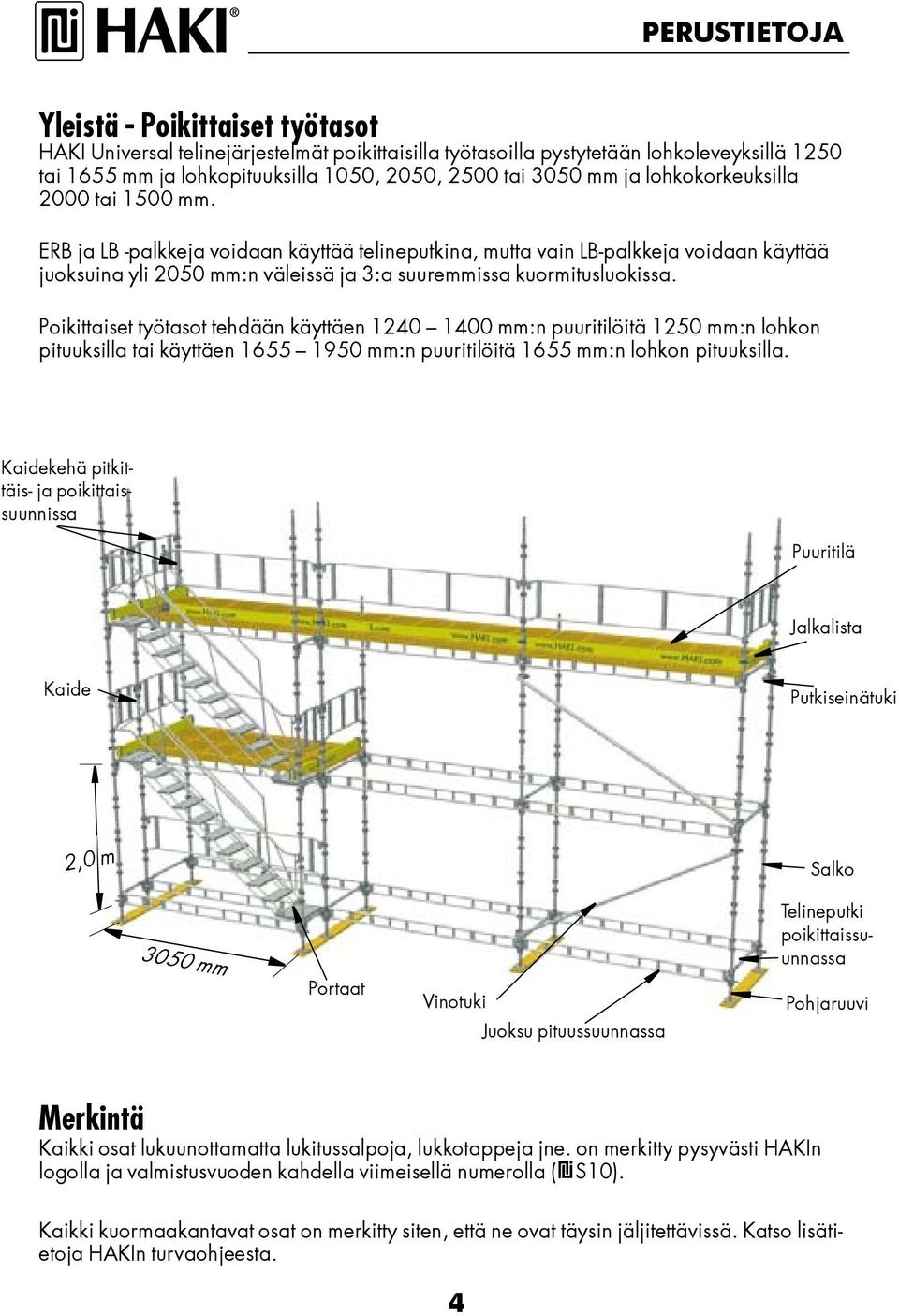 Poikittaiset työtasot tehdään käyttäen 1240 1400 mm:n puuritilöitä 120 mm:n lohkon pituuksilla tai käyttäen 1 190 mm:n puuritilöitä 1 mm:n lohkon pituuksilla.