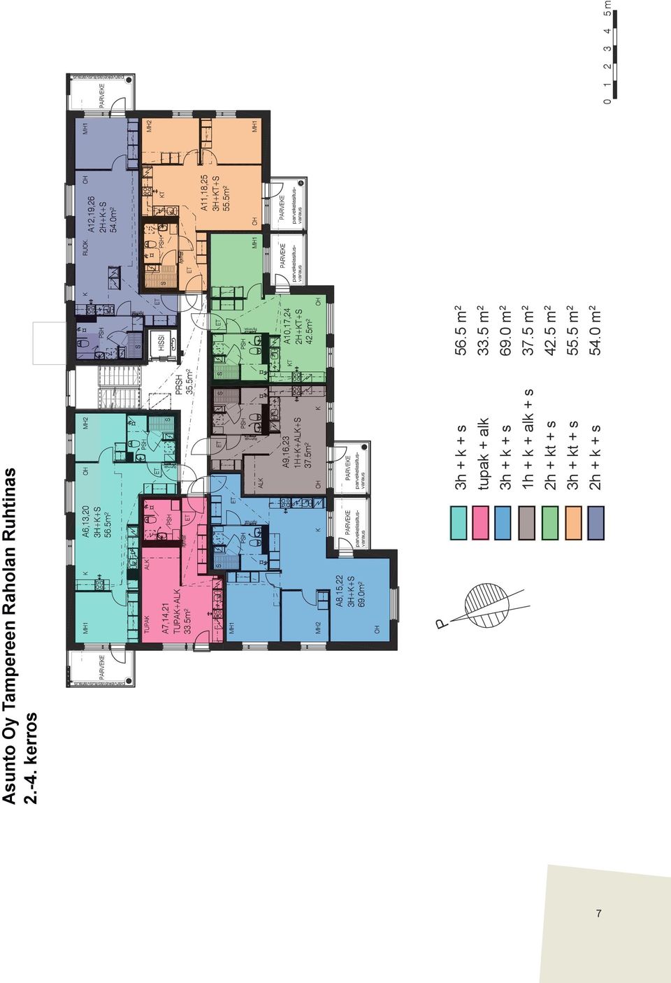 5 m 2 3h + k + s 69.0 m 2 1h + k + alk + s 37.