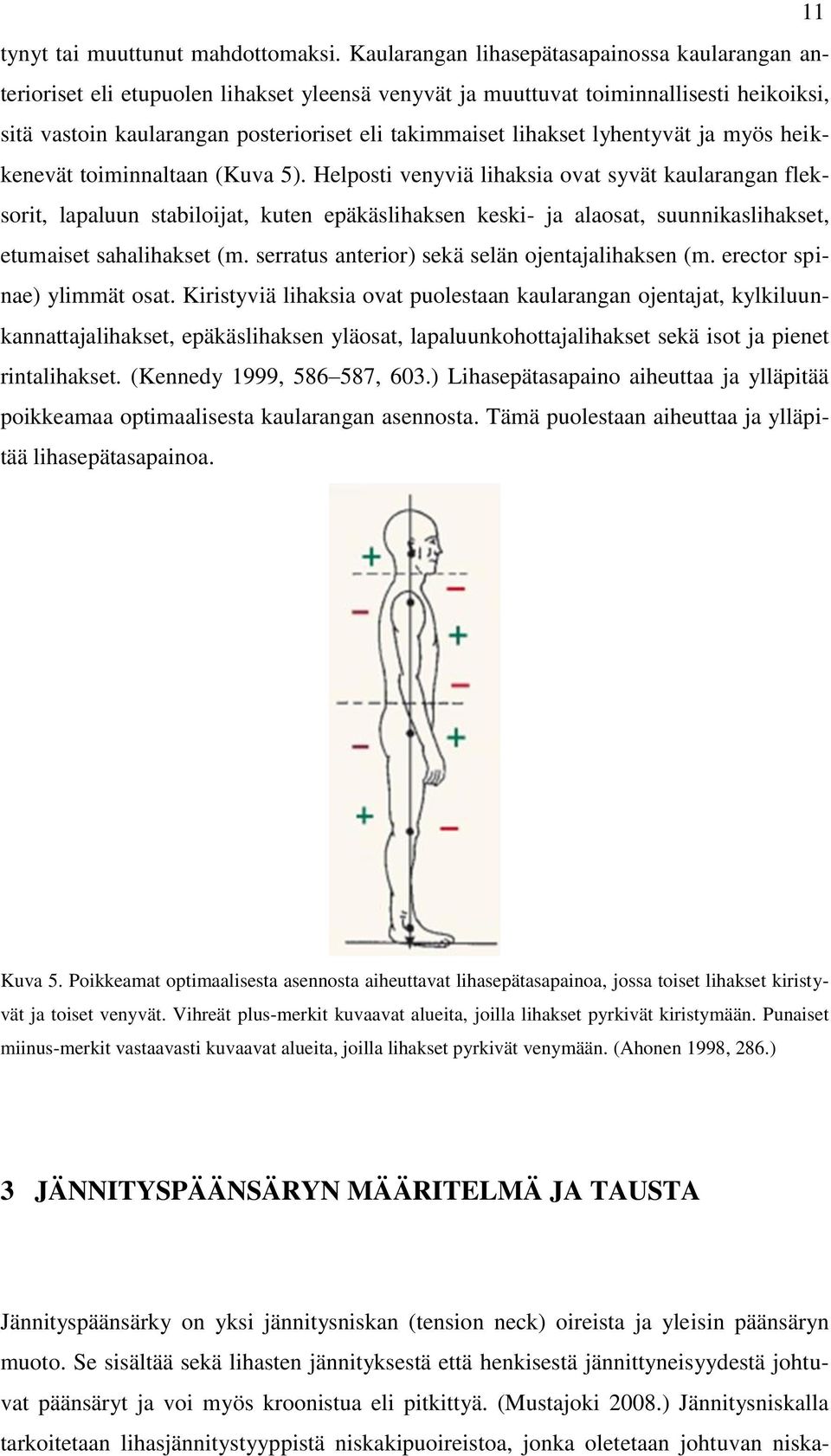 lihakset lyhentyvät ja myös heikkenevät toiminnaltaan (Kuva 5).